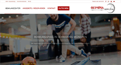 Desktop Screenshot of olympia-bowling.de